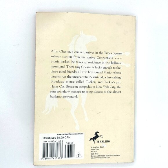 The Cricket in Times Square, Paperback by Selden, George / ISBN 0440415632 - Picture 2 of 8